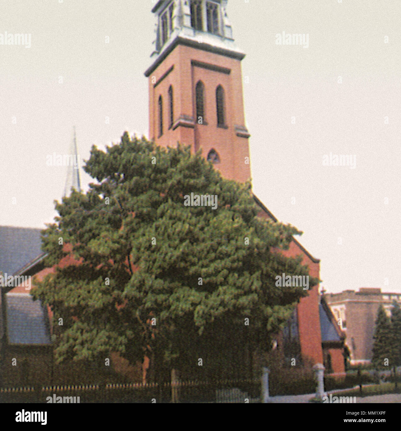 L'église de Saint Jérôme. Holyoke. 1973 Banque D'Images