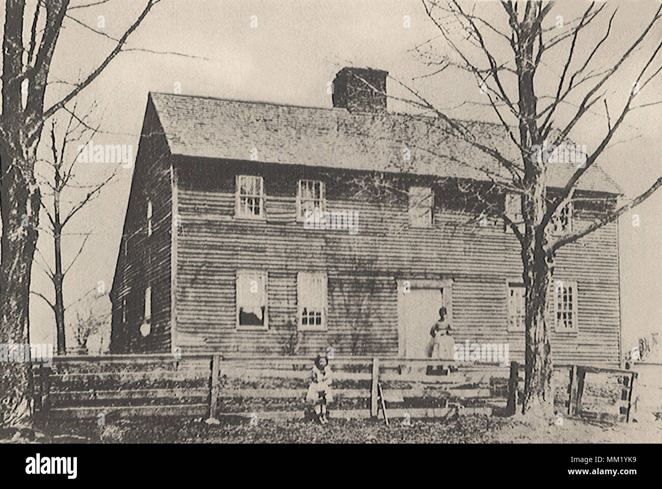 Maison de Lydia Andrews racine. Nouvelle Angleterre. 1920 Banque D'Images