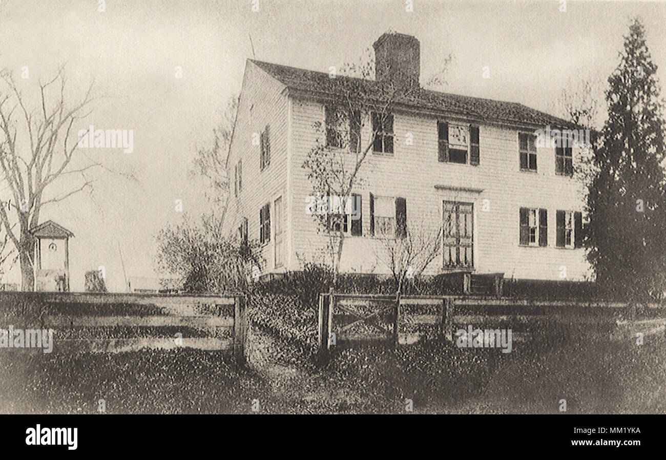 Joseph Clark House. Nouvelle Angleterre. 1920 Banque D'Images