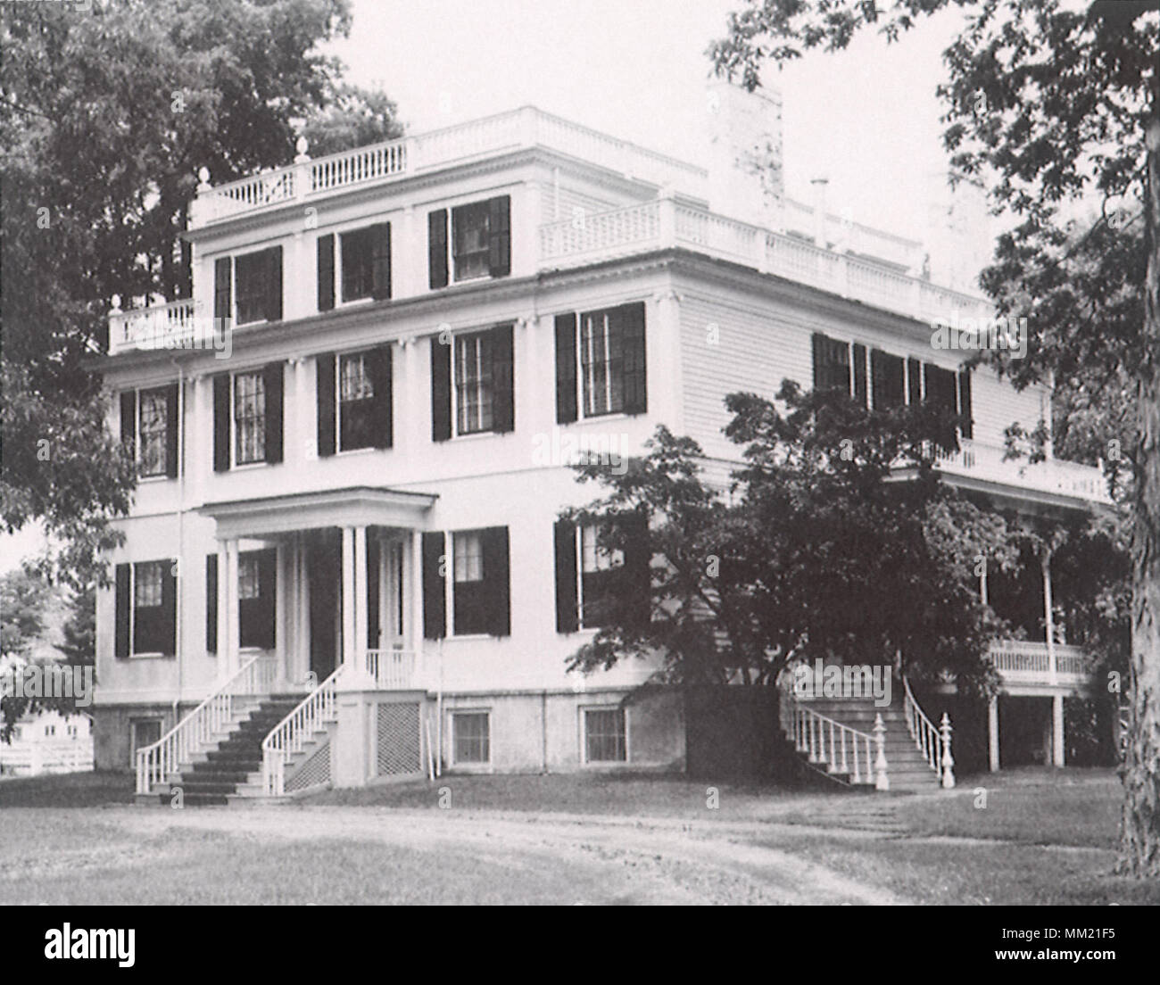 Granger Homestead. Canandaigua. 1979 Banque D'Images