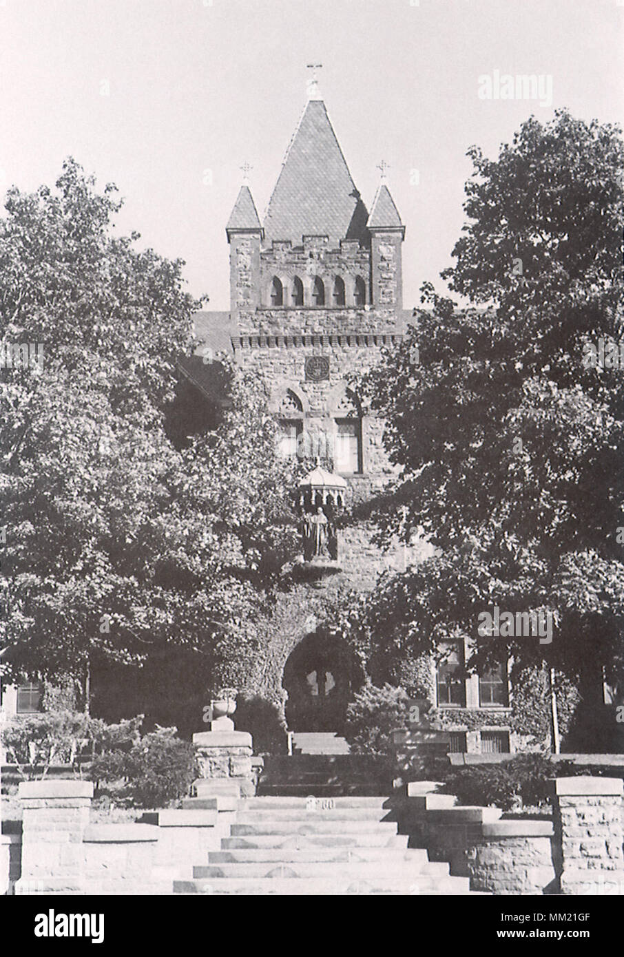 St Bernard's Seminary. Rochester. 1900 Banque D'Images