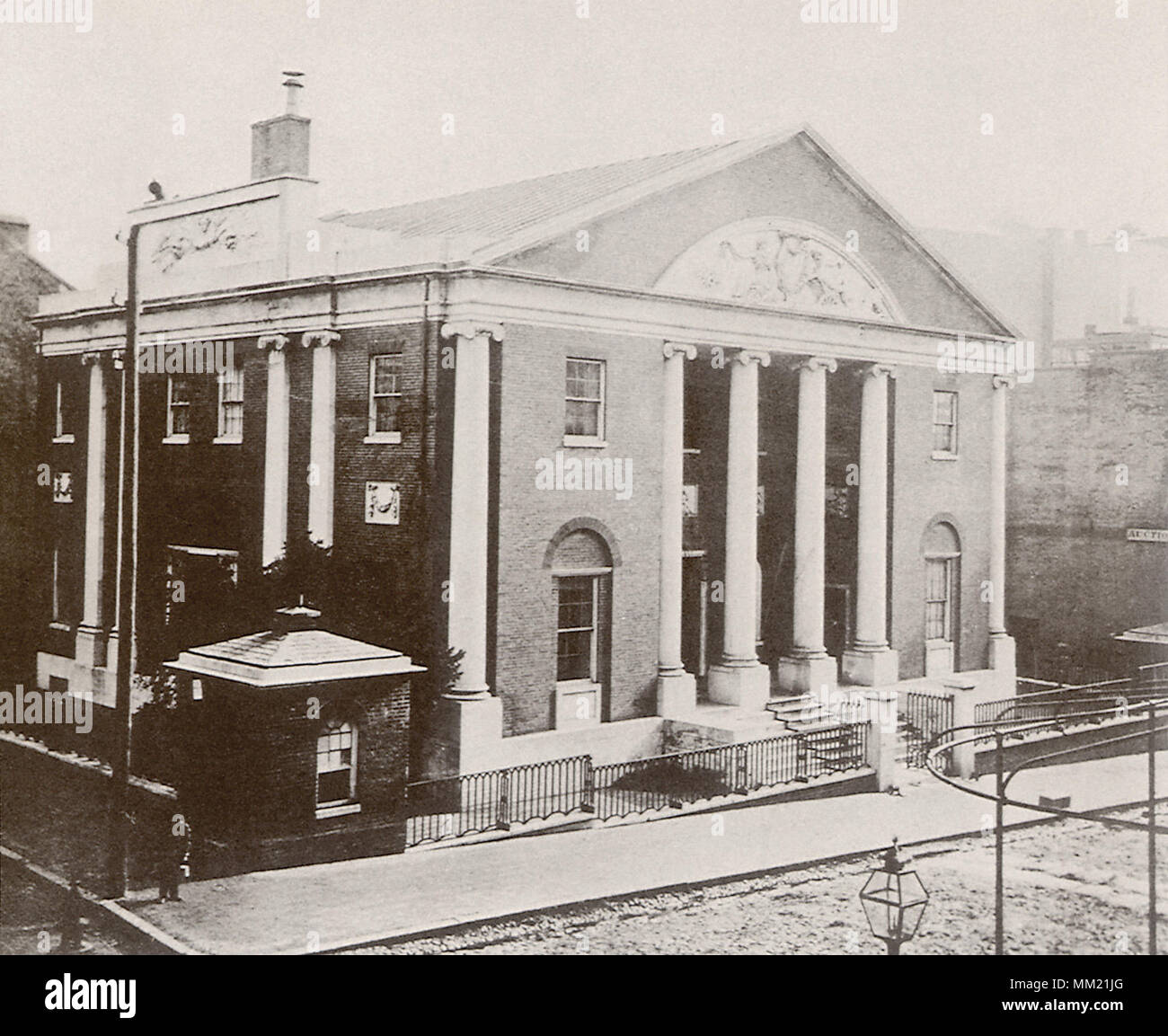 Banque de l'Union européenne. Baltimore. 1880 Banque D'Images