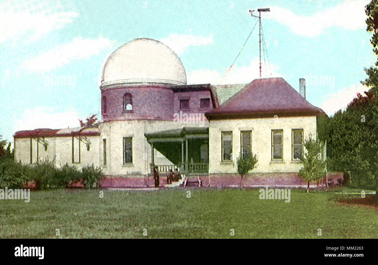 Observatoire de l'Université de l'Ohio. Columbus. 1915 Banque D'Images