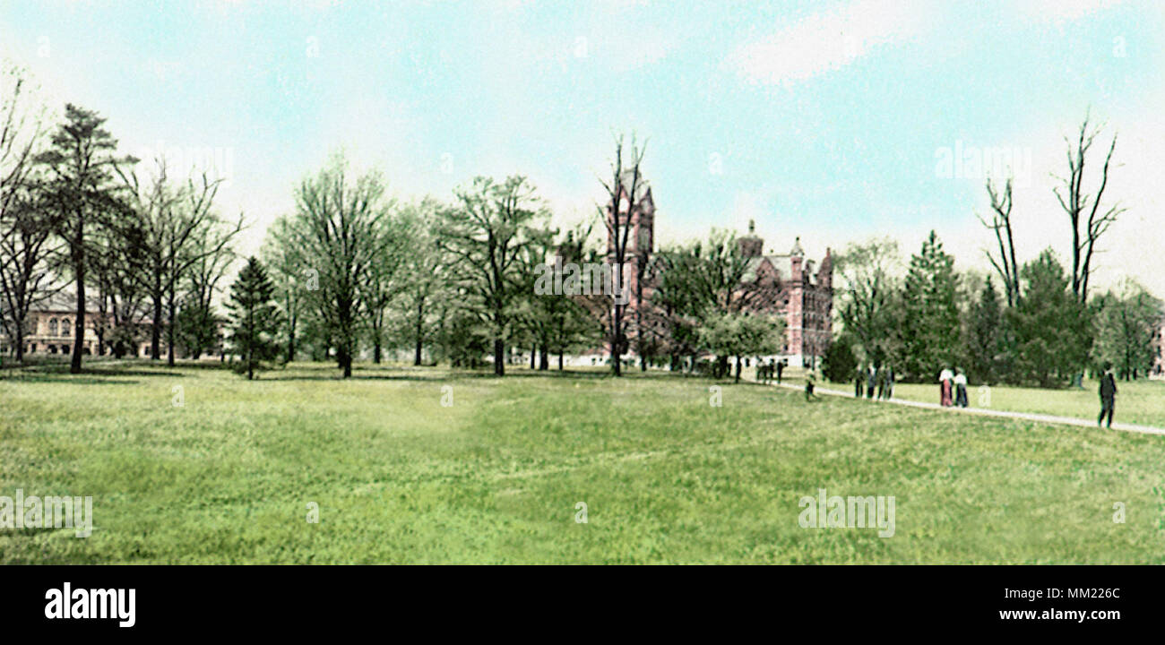 Campus de l'Université de l'Ohio. Columbus. 1910 Banque D'Images