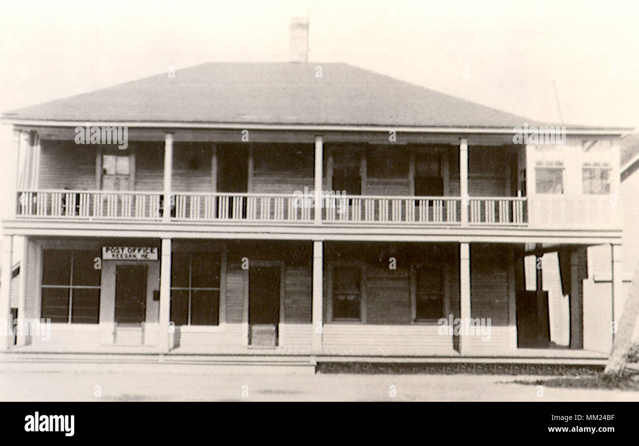 Bureau de poste. Keegan. 1915 Banque D'Images