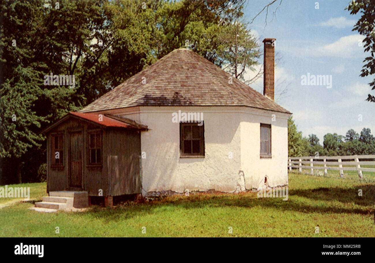 École octogonale. Little Creek. 1970 Banque D'Images