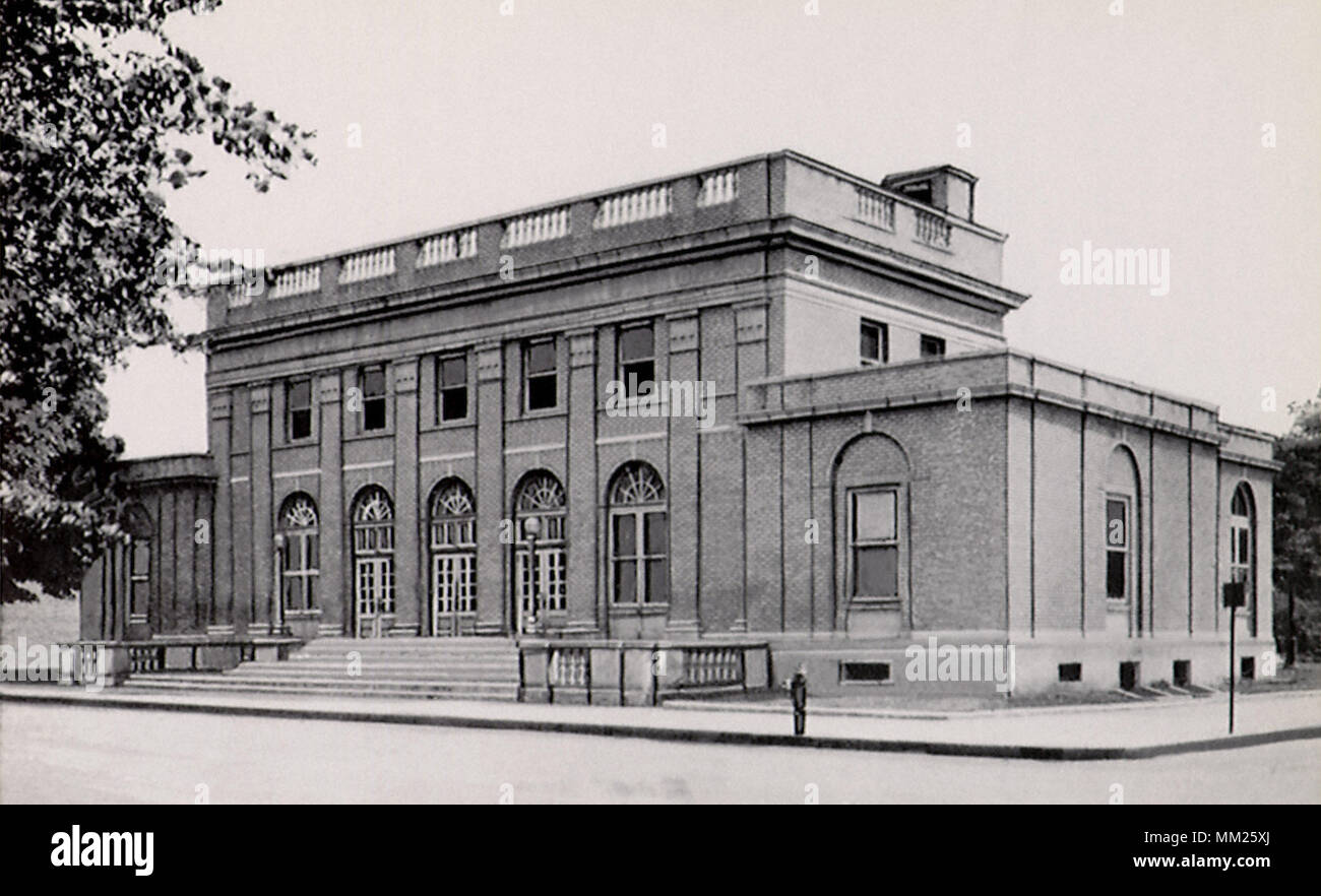 Bureau de poste. Antigo. 1930 Banque D'Images