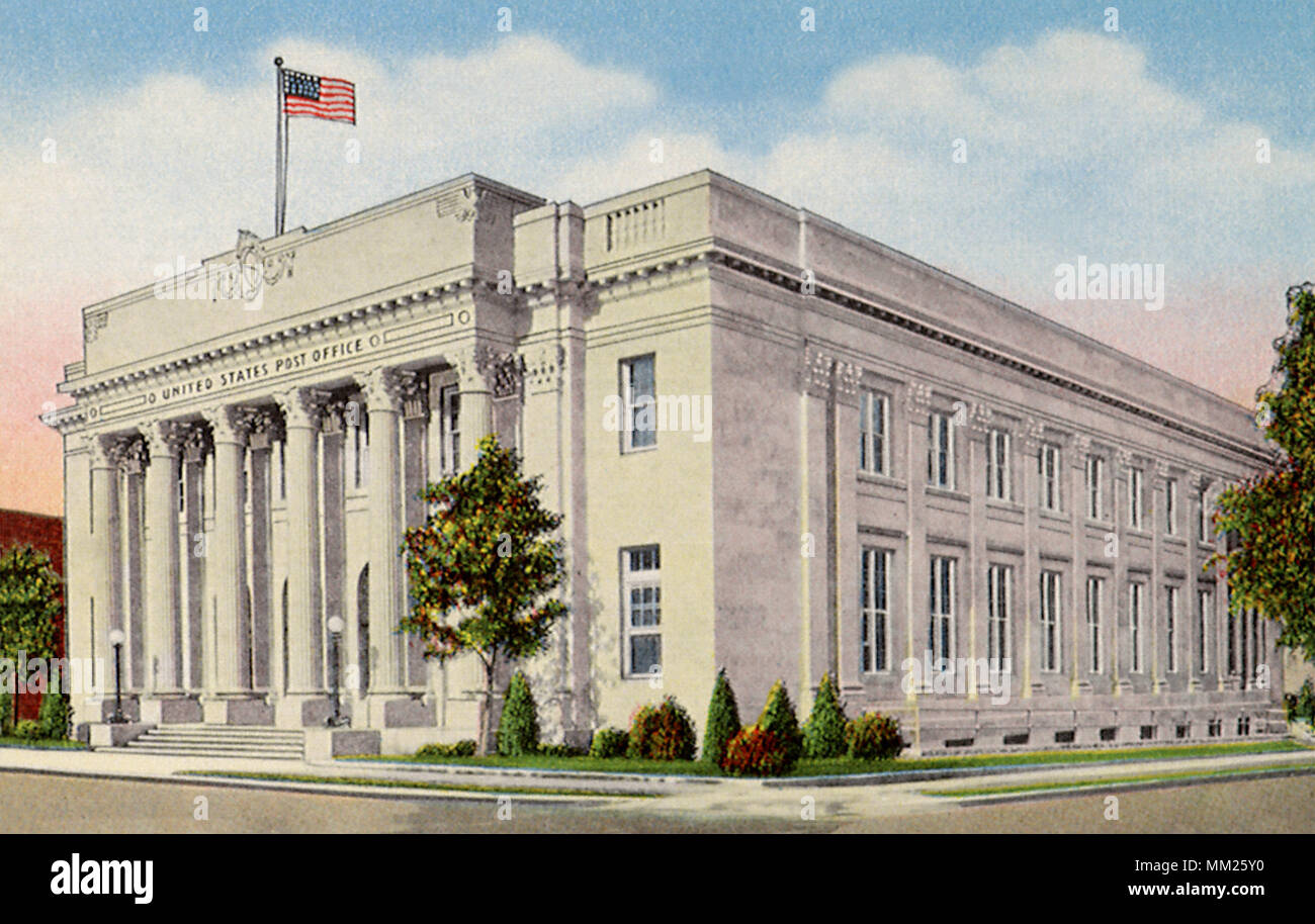 Bureau de poste. Appleton. 1940 Banque D'Images