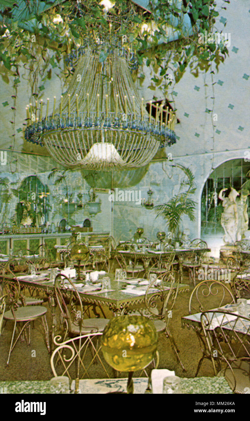 Prix lustre à Kapok Tree Inn. Clearwater. 1970 Banque D'Images