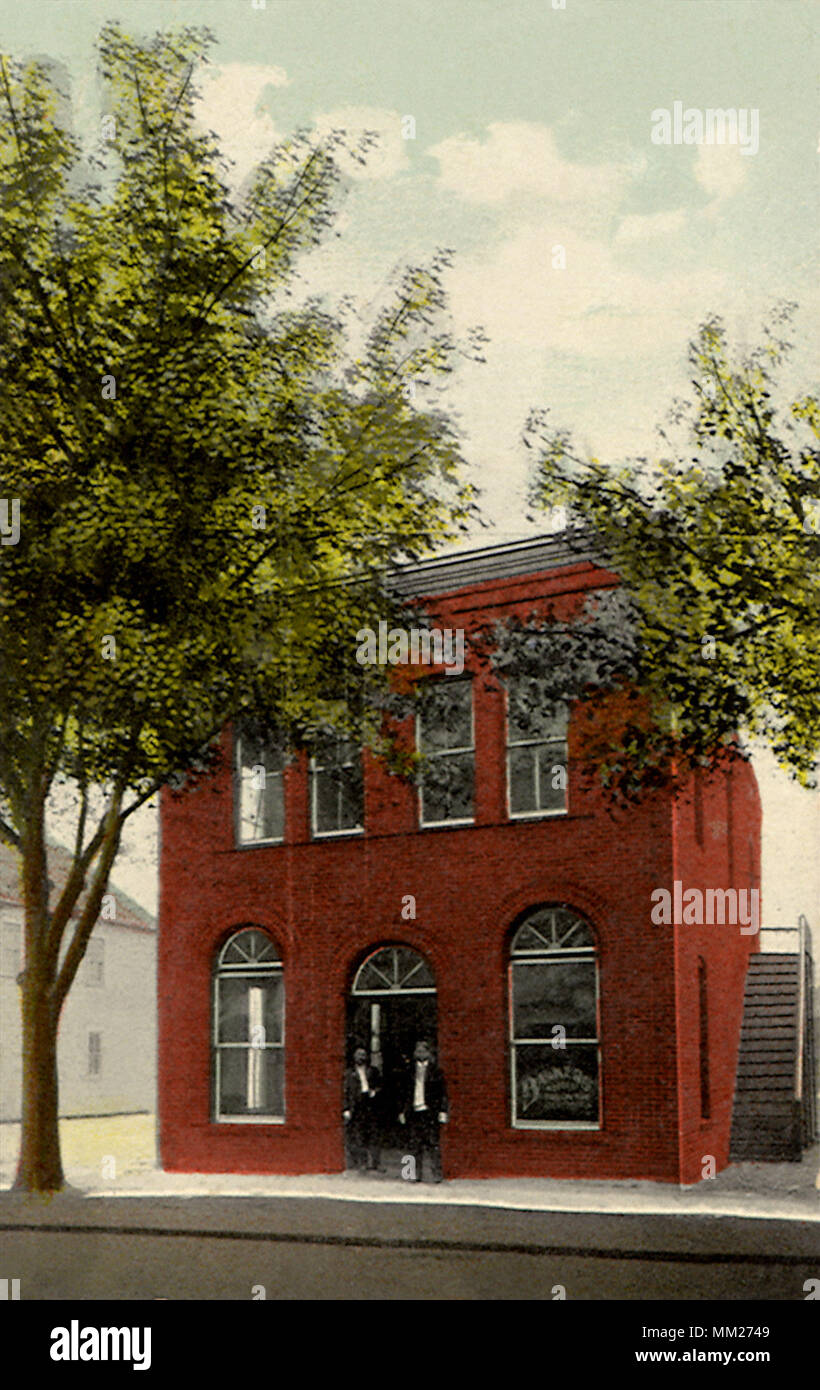 Hampton Banque. Hampton. 1917 Banque D'Images