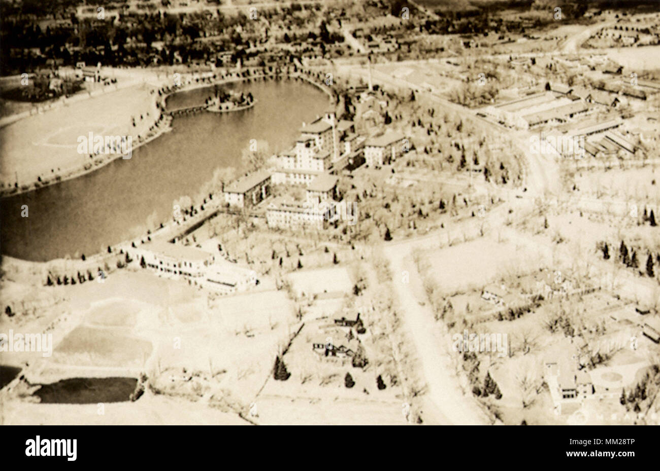 Hôtel Broadmoor. Colorado Springs. 1920 Banque D'Images