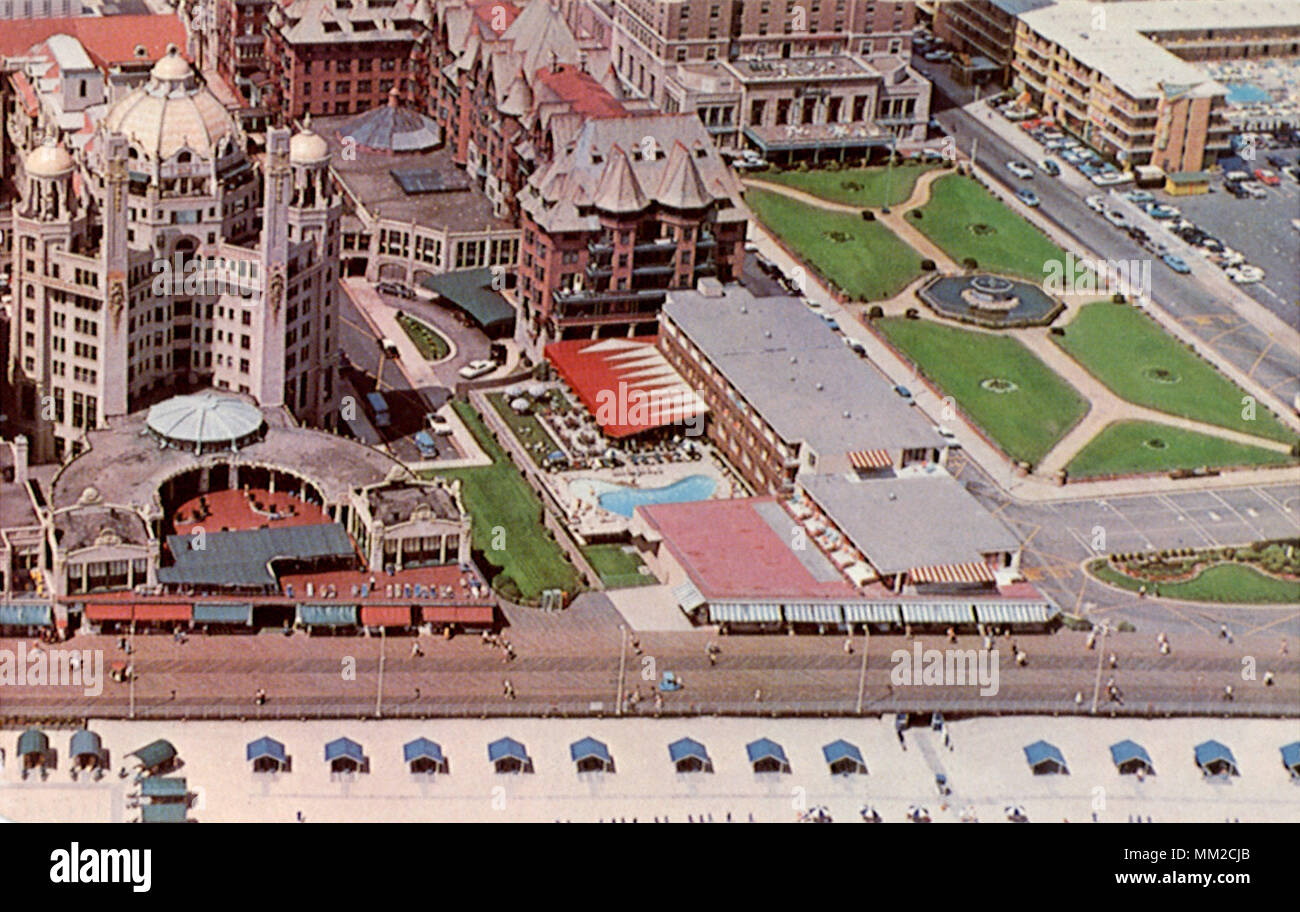 L'hôtel Marlborough Blenhein. Atlantic City. 1970 Banque D'Images