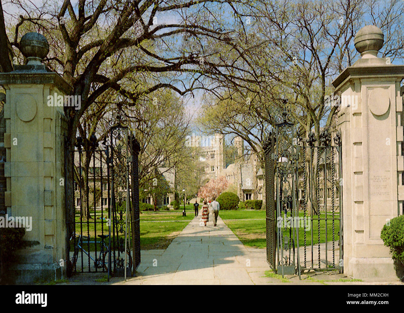 Blair Hall à l'Université de Princeton. Princeton. 1970 Banque D'Images