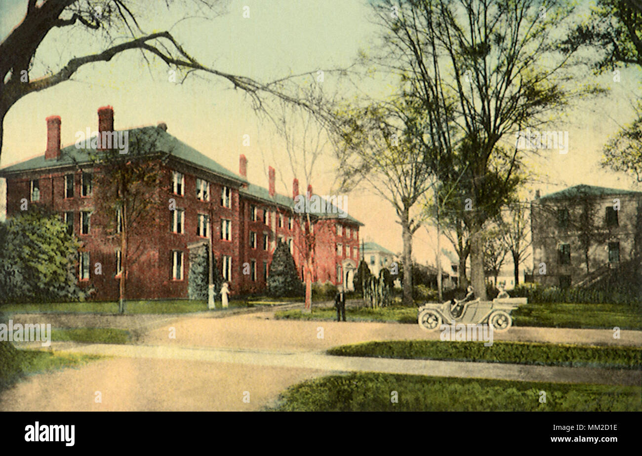 Favorise l'Hall à L. S. U. Baton Rouge. 1911 Banque D'Images