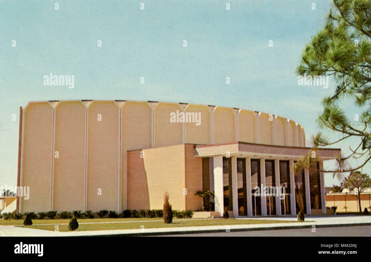 Manatee Junior College Auditorium. Bradenton. 1970 Banque D'Images