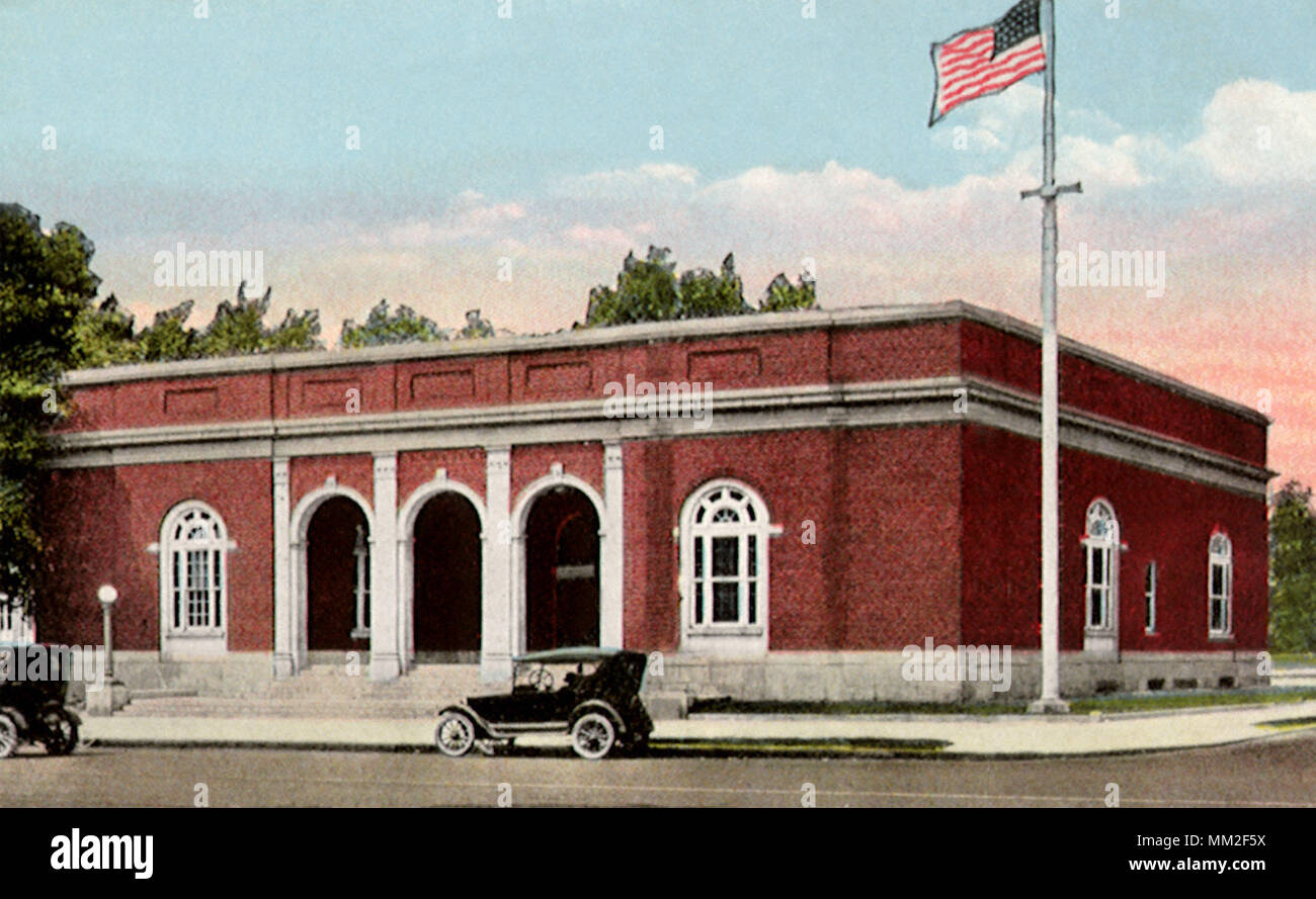 Bureau de poste. Batavia. 1925 Banque D'Images