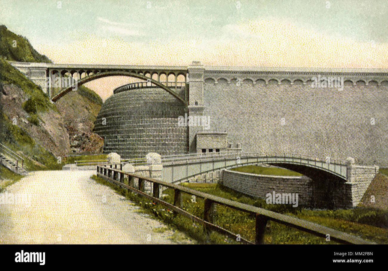 Croton Dam Road. Croton-on-Hudson. 1910 Banque D'Images