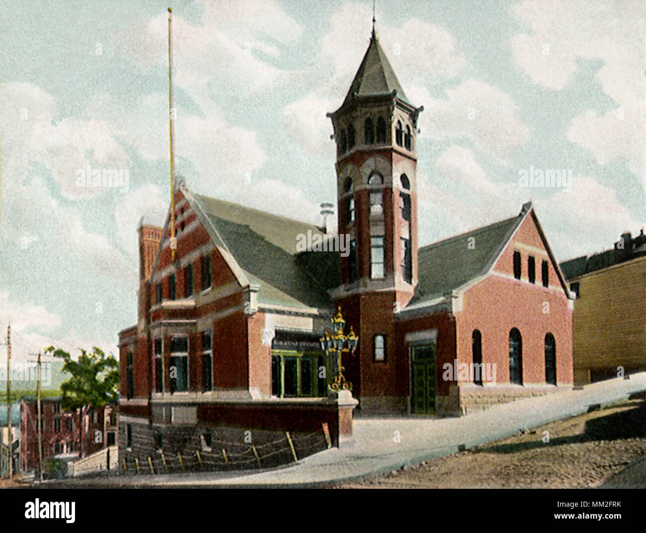Bureau de poste. Newburgh. 1906 Banque D'Images