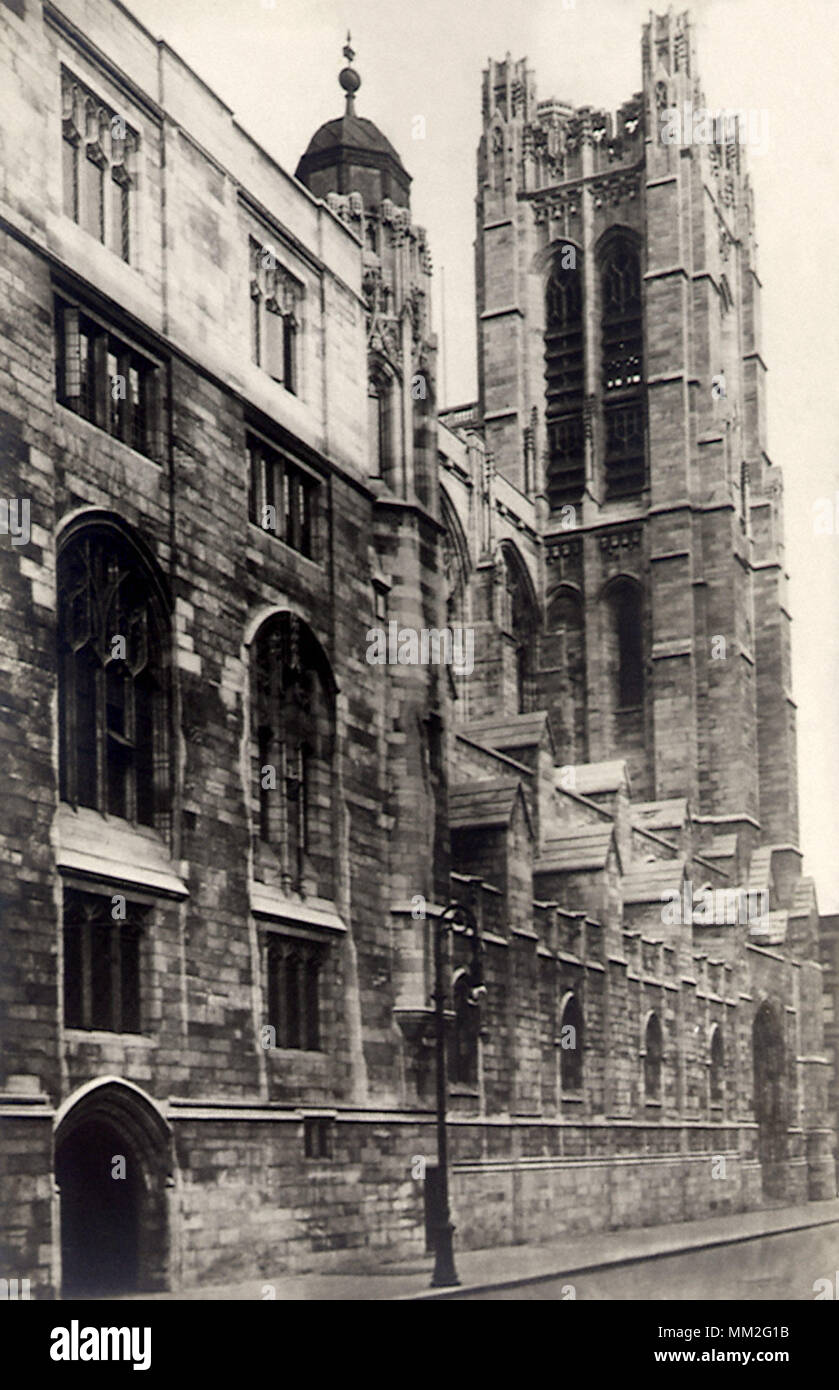 Eglise St Thomas'. La ville de New York. 1930 Banque D'Images