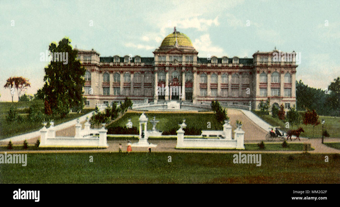 Musée botanique. La ville de New York. 1910 Banque D'Images
