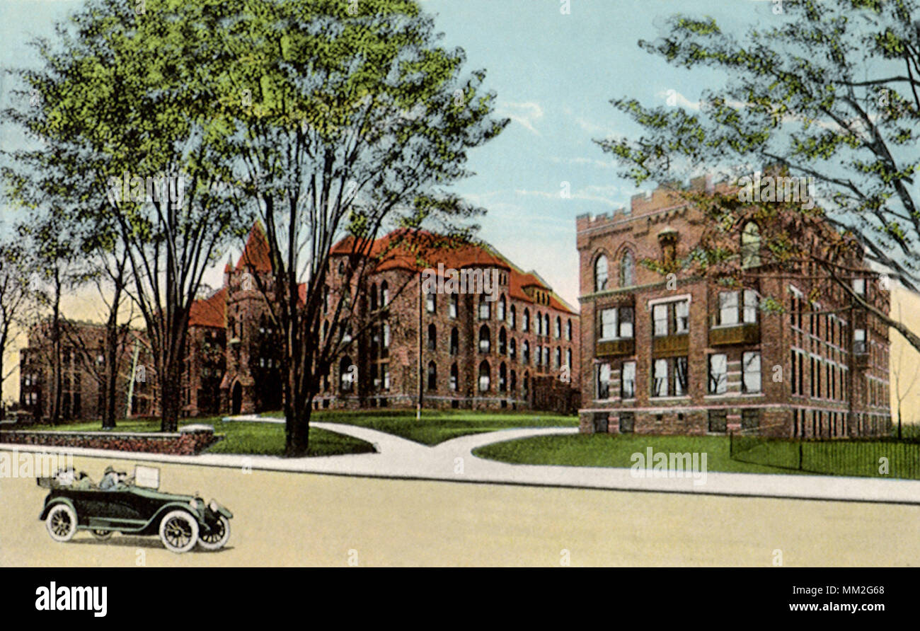 St Bernard's Seminary. Rochester. 1920 Banque D'Images