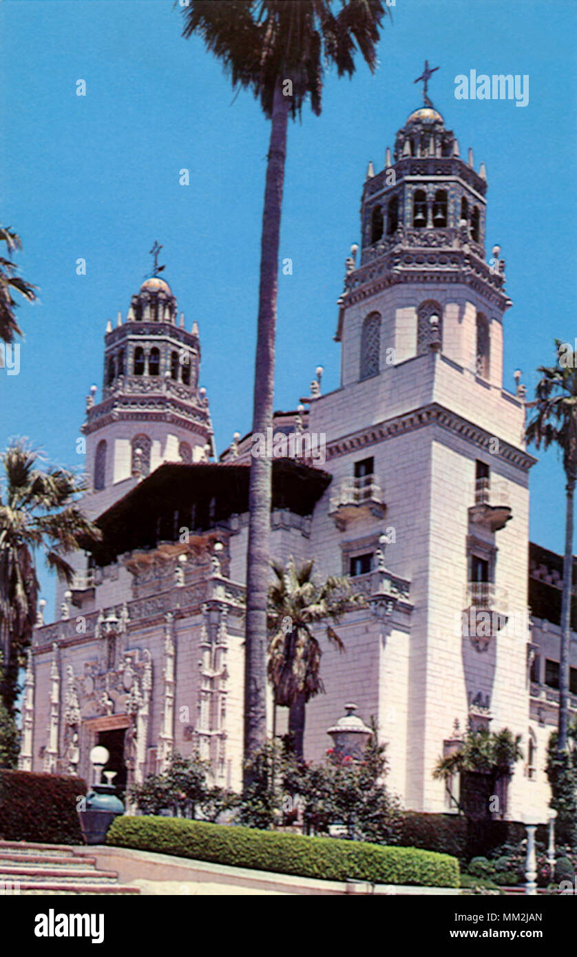 Hearst, classée Monument Historique. San Simeon. 1960 Banque D'Images