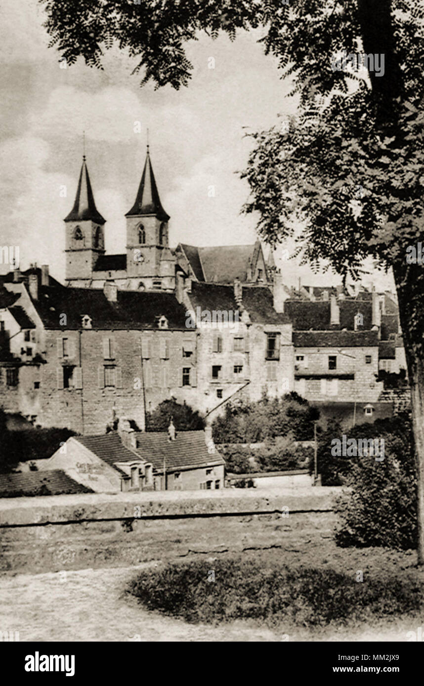 Saint Jean Baptiste. Chaumont. 1910 Banque D'Images