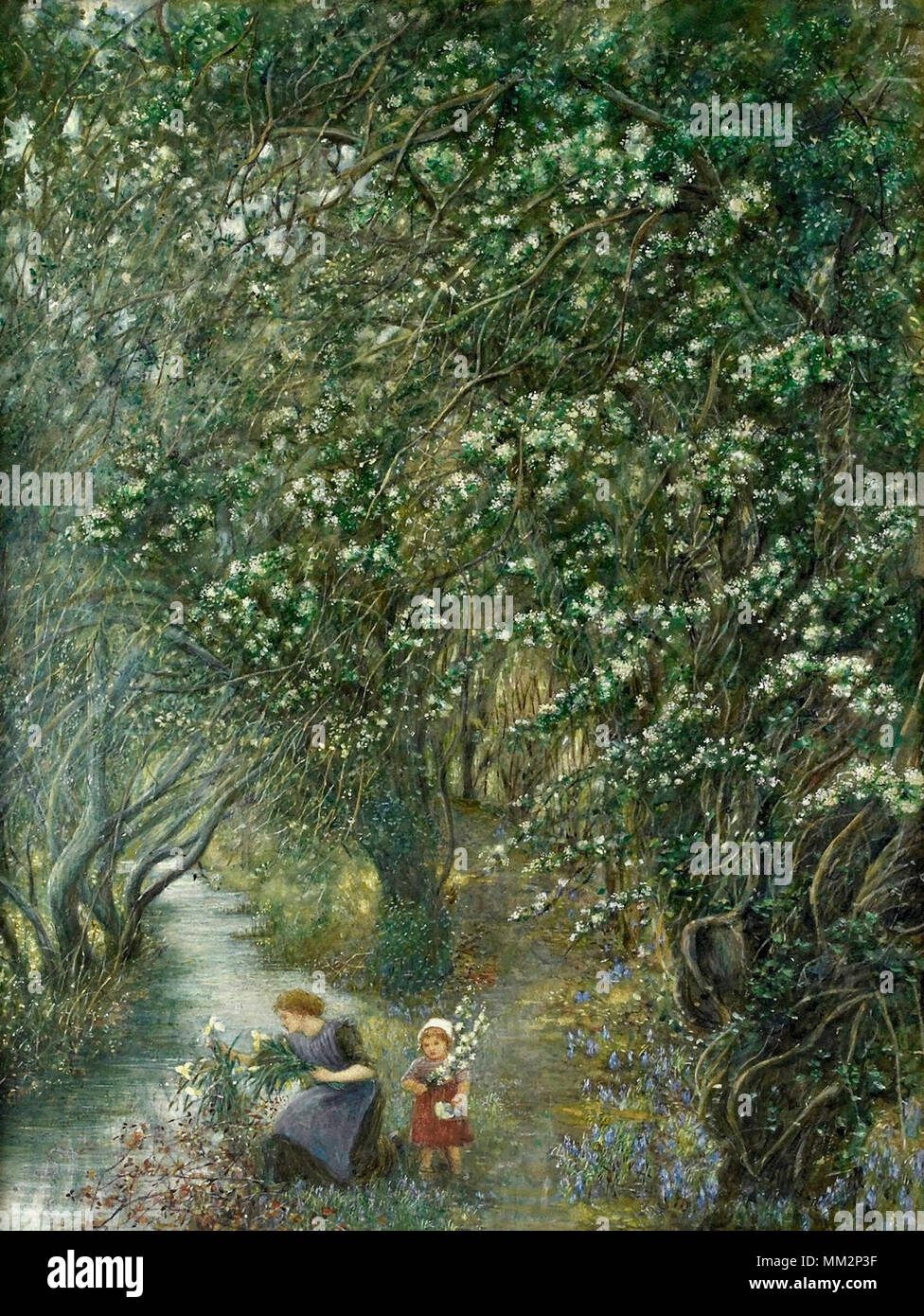 Stillman John William Waterhouse - Blossom Banque D'Images