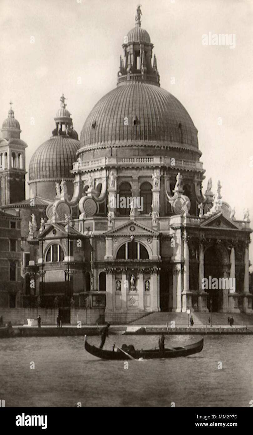 Salute Église. Venise. 1938 Banque D'Images