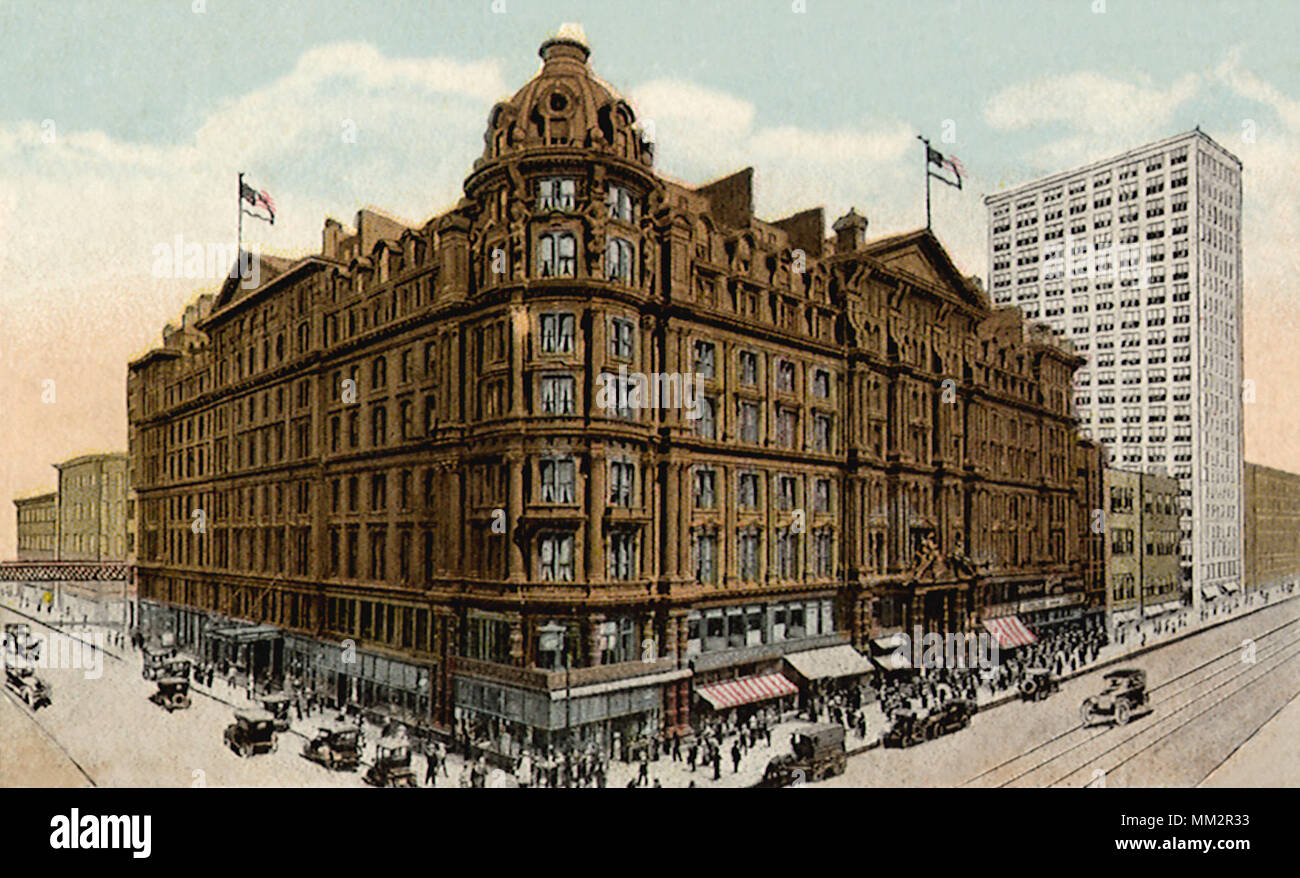 Palmer House. Chicago. 1910 Banque D'Images