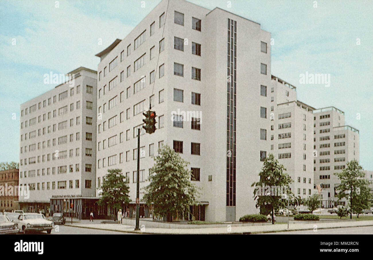 L'hôpital de Hartford. Hartford. 1960 Banque D'Images