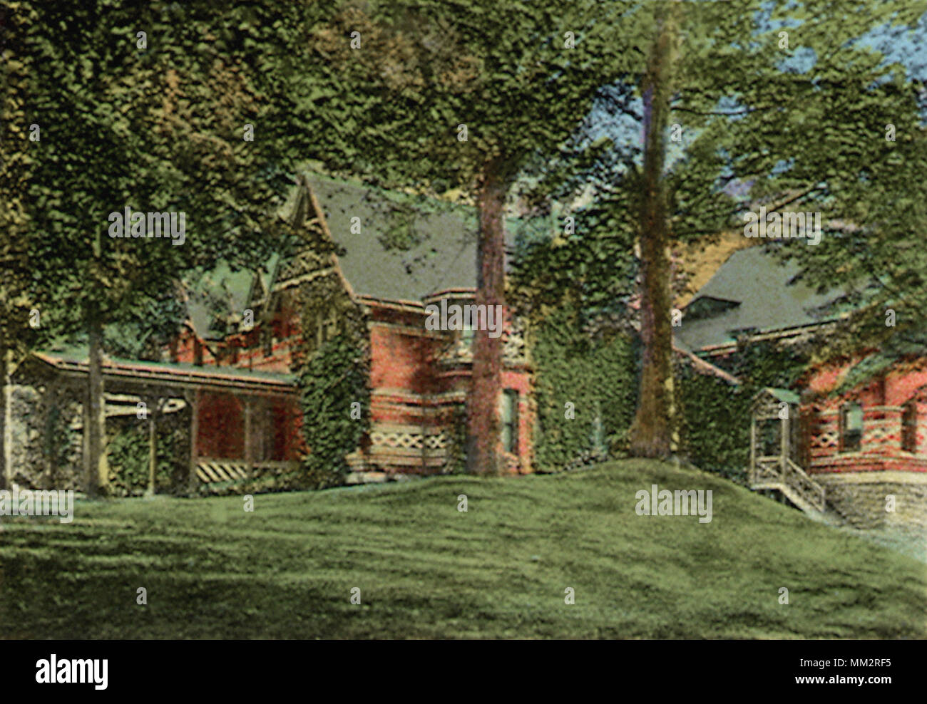Mark Twain House. Hartford. 1930 Banque D'Images