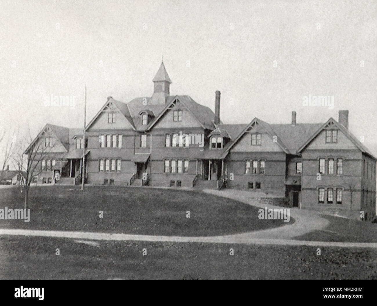 8 école de district. Manchester. 1906 Banque D'Images