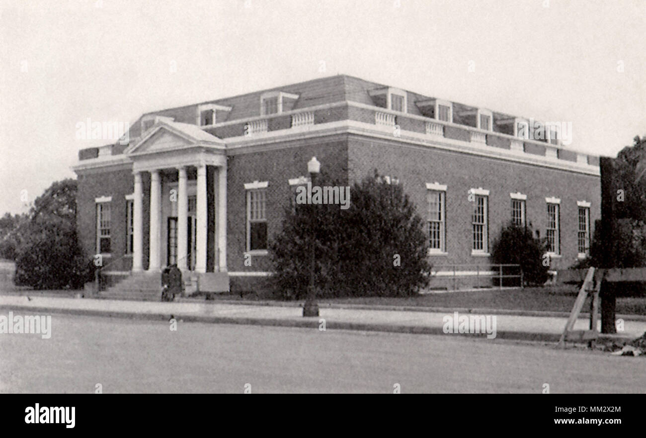 Bureau de poste. Sylacuaga. 1950 Banque D'Images