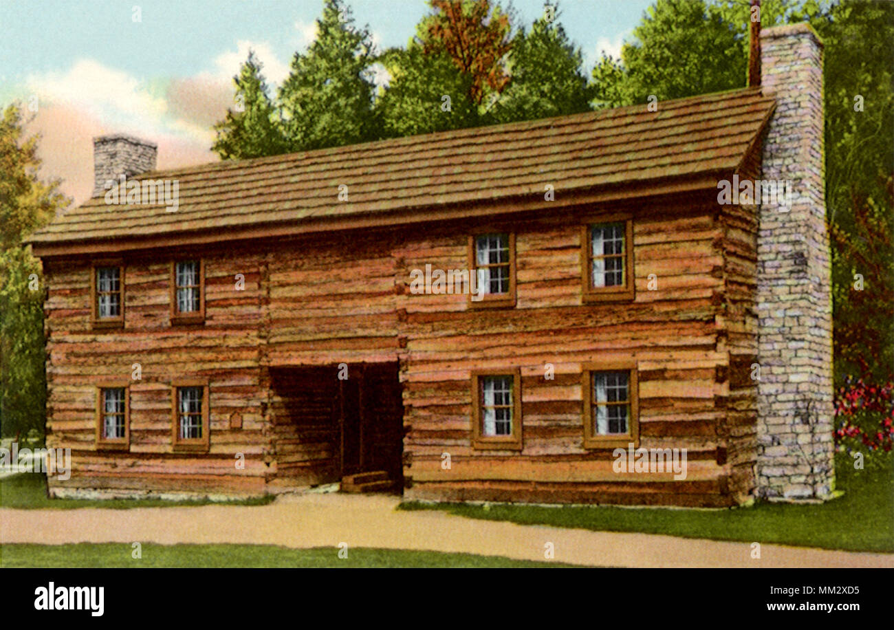 Granny Maison Blanche. Mitchell. 1910 Banque D'Images