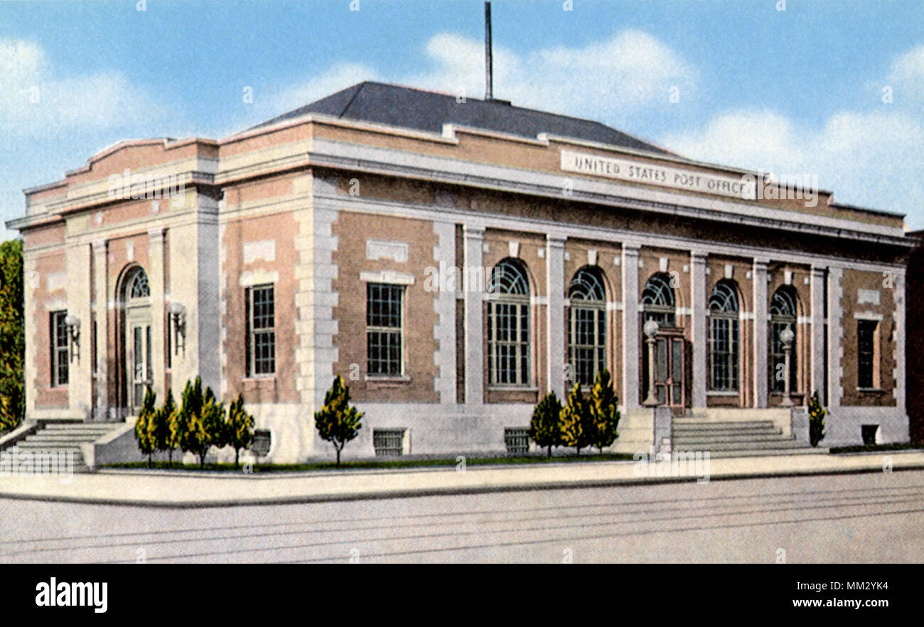 Bureau de poste. Parsons. 1940 Banque D'Images
