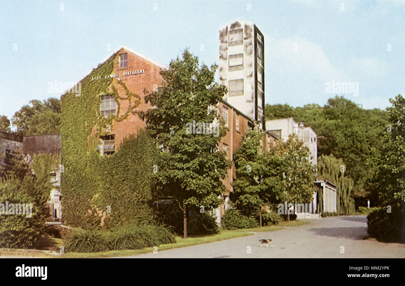 Jack Daniel's Hollow. Lynchburg. 1950 Banque D'Images
