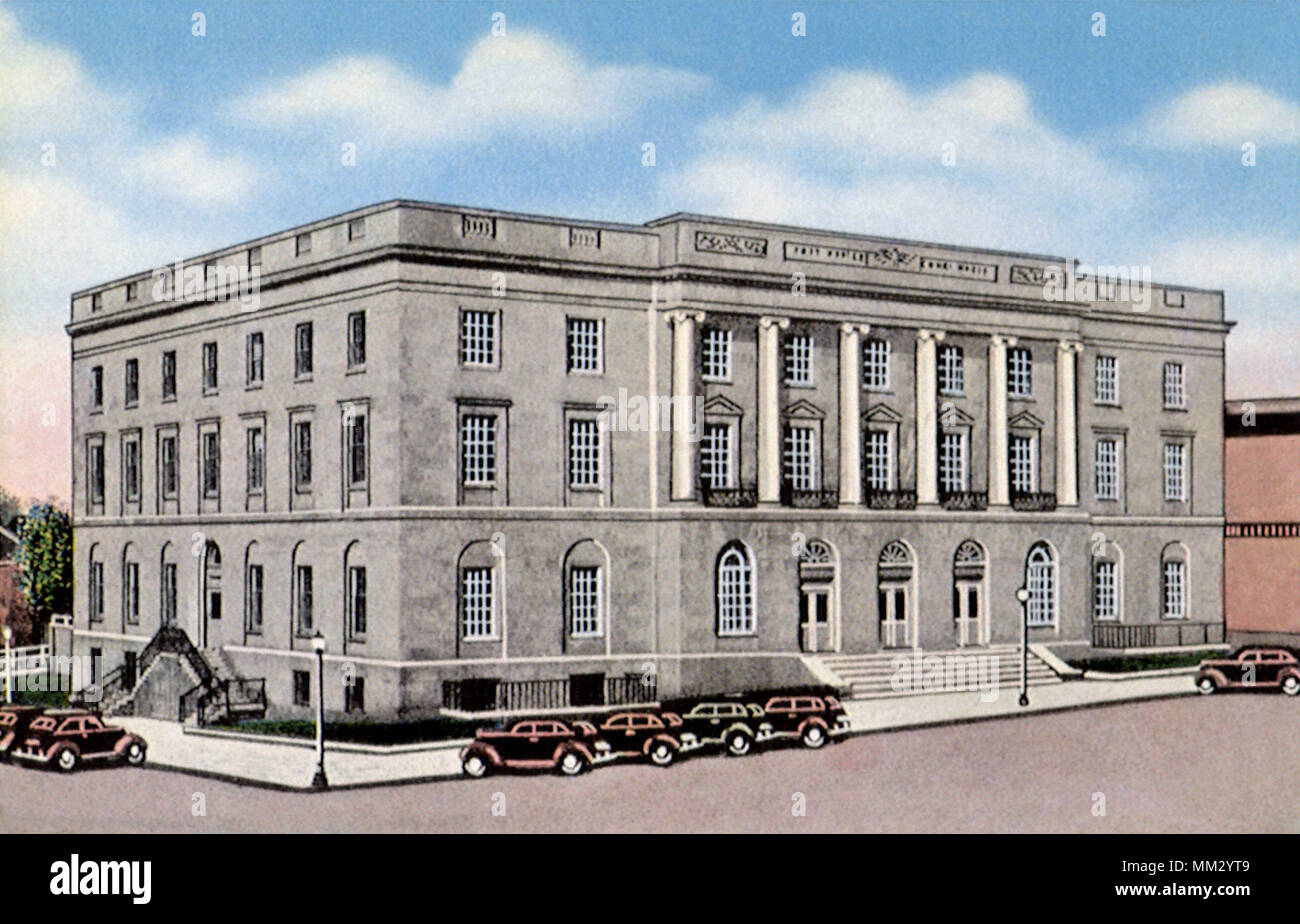 Bureau de poste. Jackson. 1940 Banque D'Images