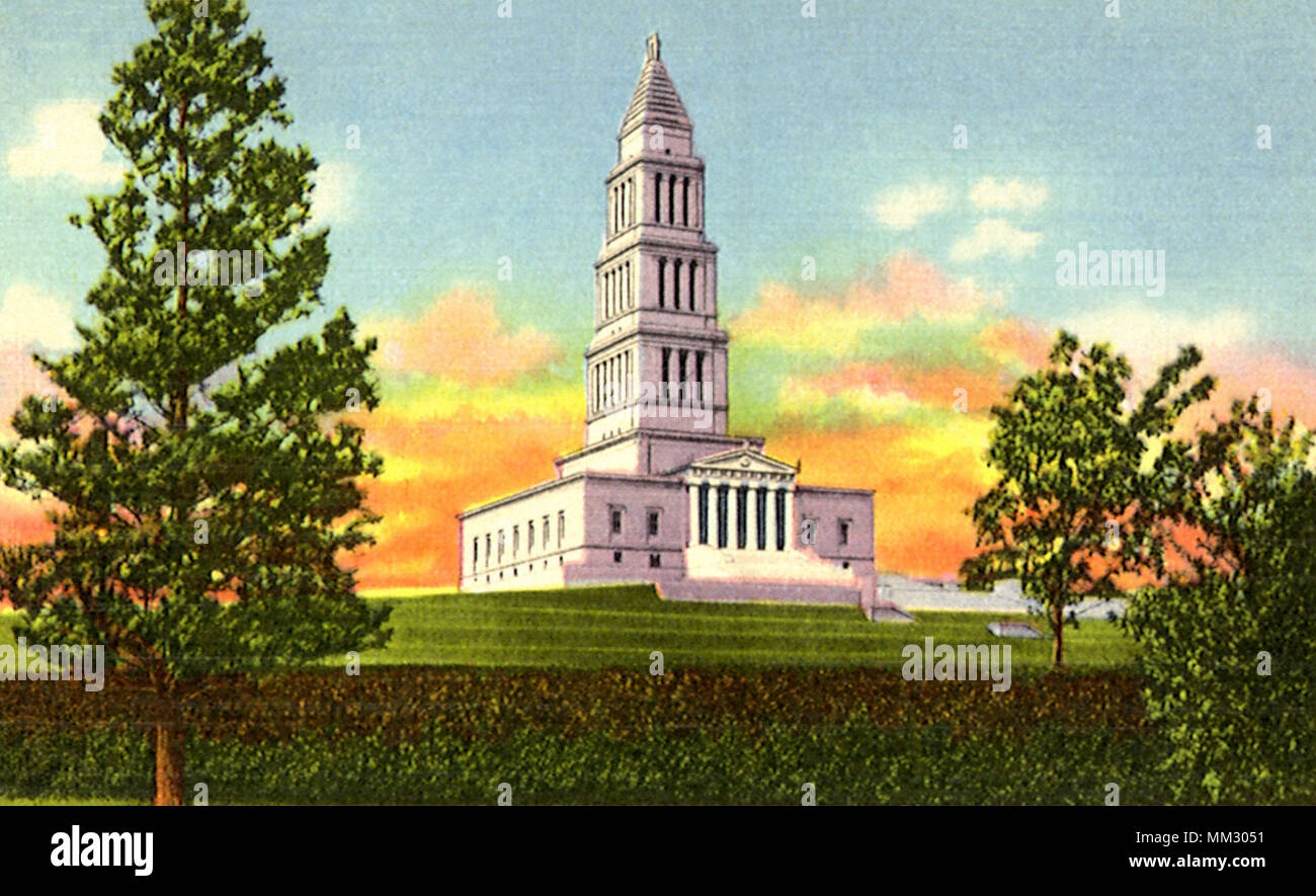 Washington Memorial. Alexandria. 1940 Banque D'Images