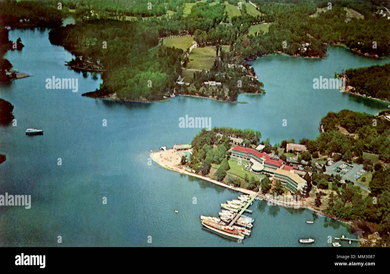 Tides Inn. D'Irvington. 1970 Banque D'Images