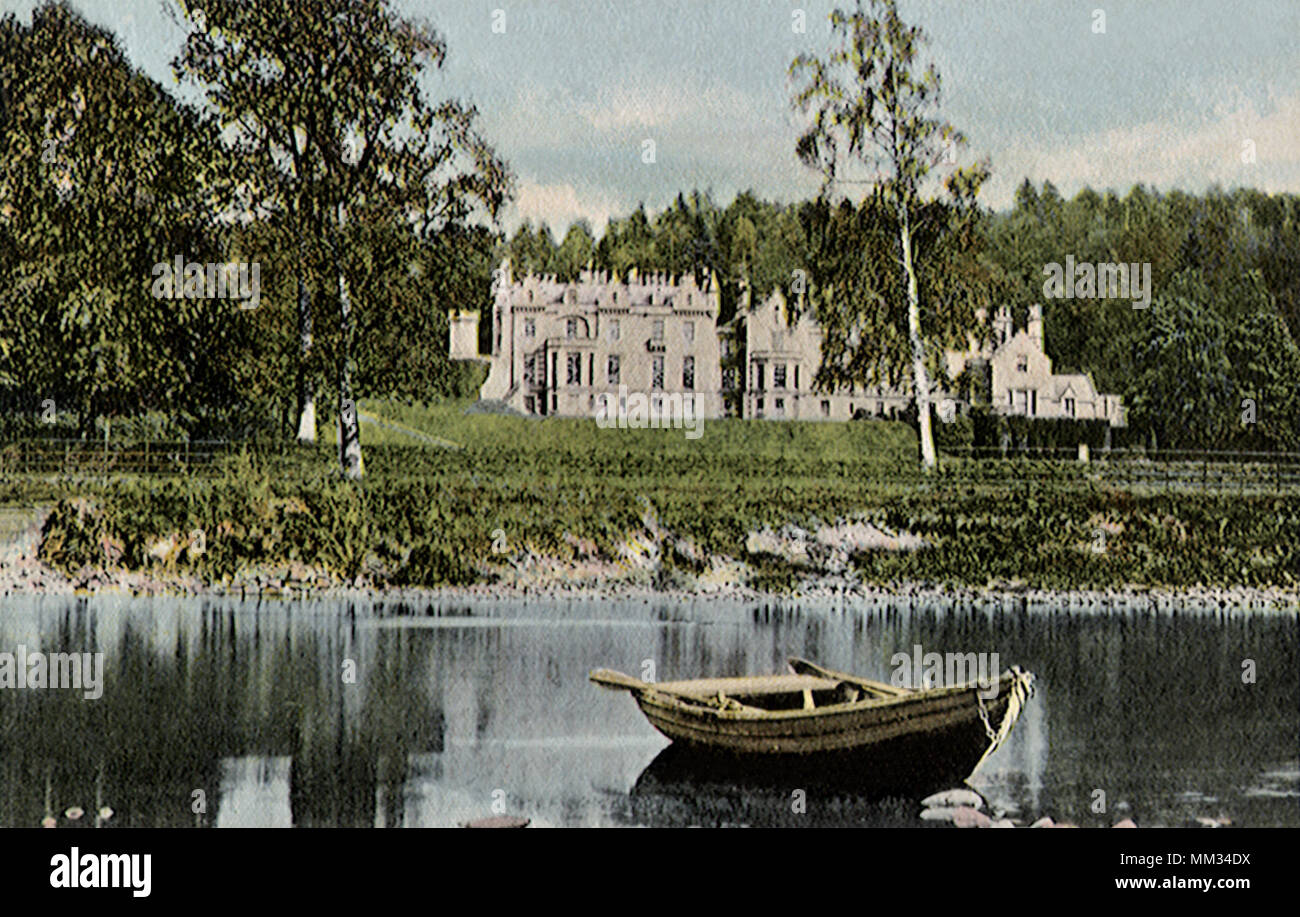 Abbotsford. Windsor. 1910 Banque D'Images