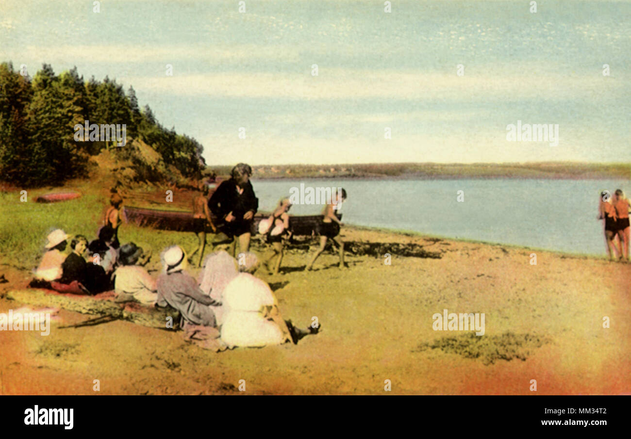 Holland's Cove. Charlottetown. 1930 Banque D'Images