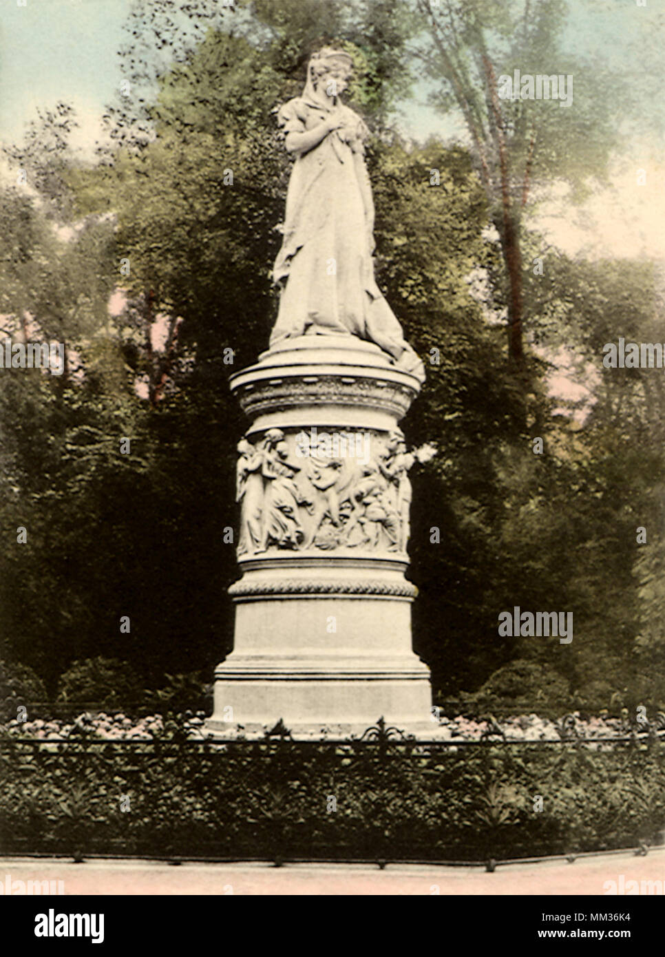 Königin Luise Monument. Berlin. 1910 Banque D'Images