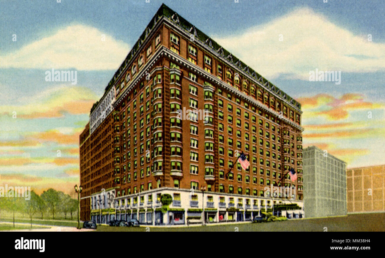 Hôtel Jefferson. Saint Louis. 1935 Banque D'Images