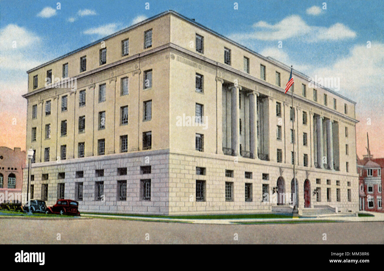 Bureau de poste. Vicksburg. 1940 Banque D'Images