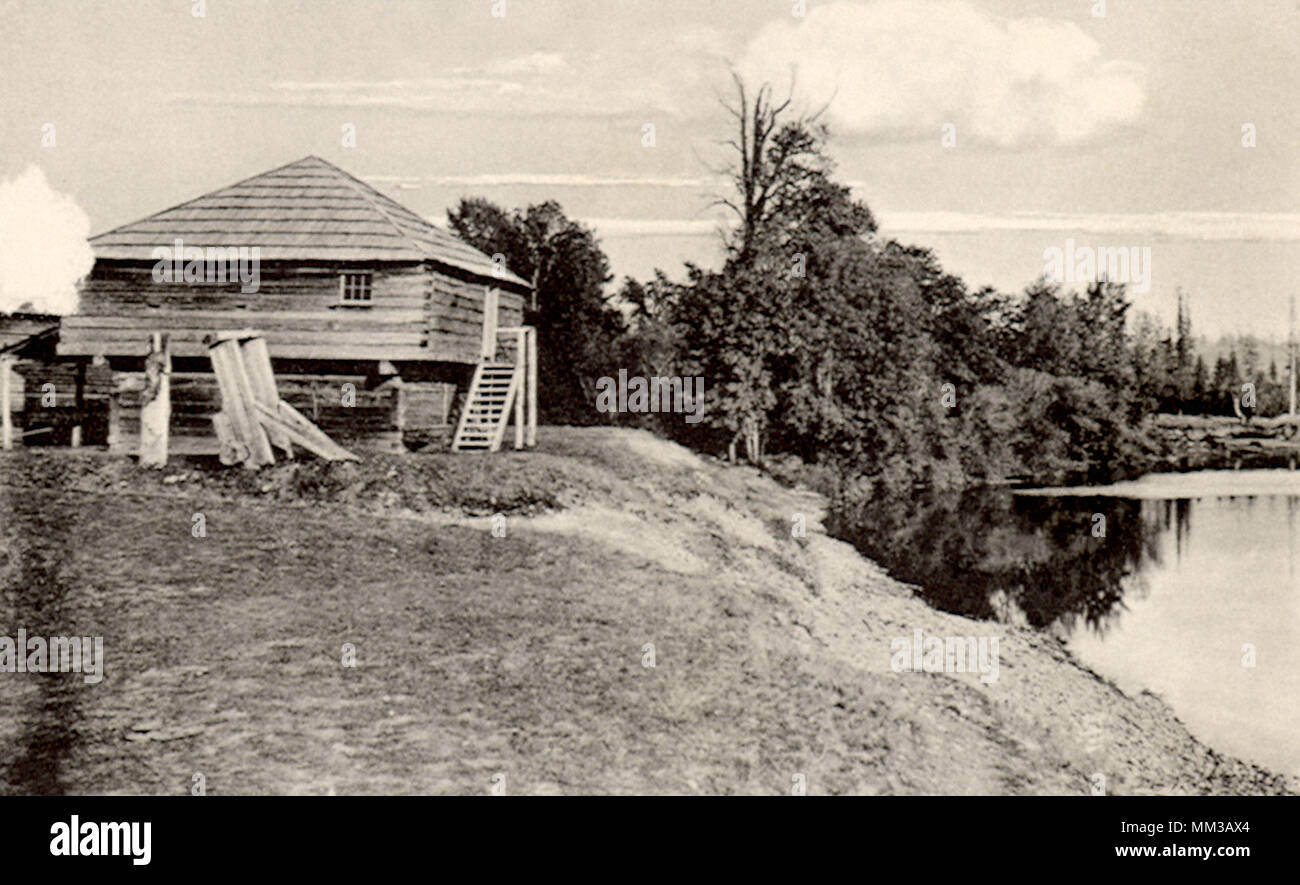 Block House. Chehalis. 1925 Banque D'Images