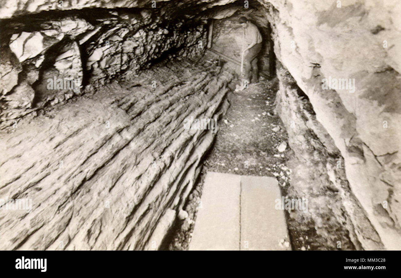 Monarch ou Tunnel Arbre. Près de Calistoga. 1935 Banque D'Images