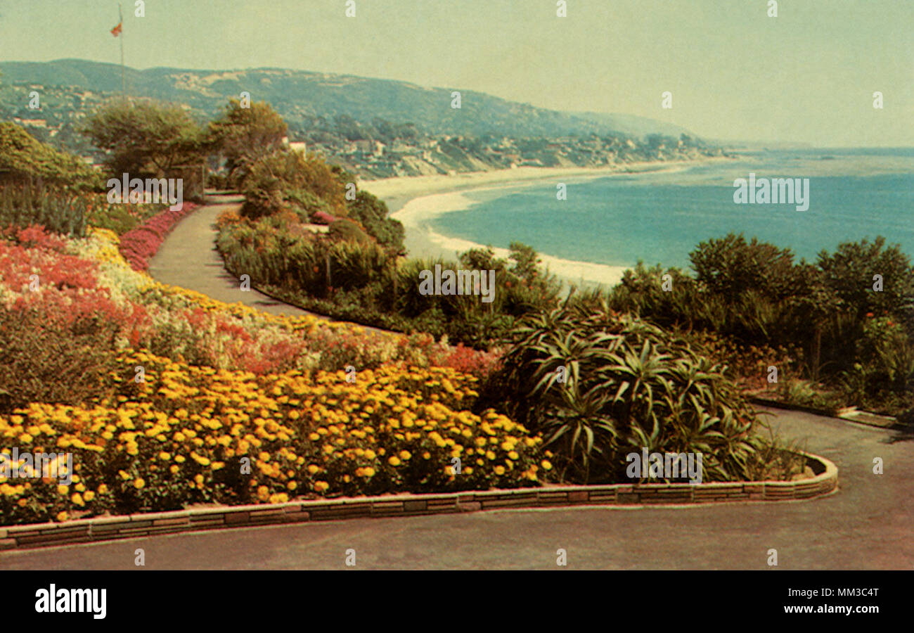 Heisler Park. Laguna Beach.1964 Banque D'Images
