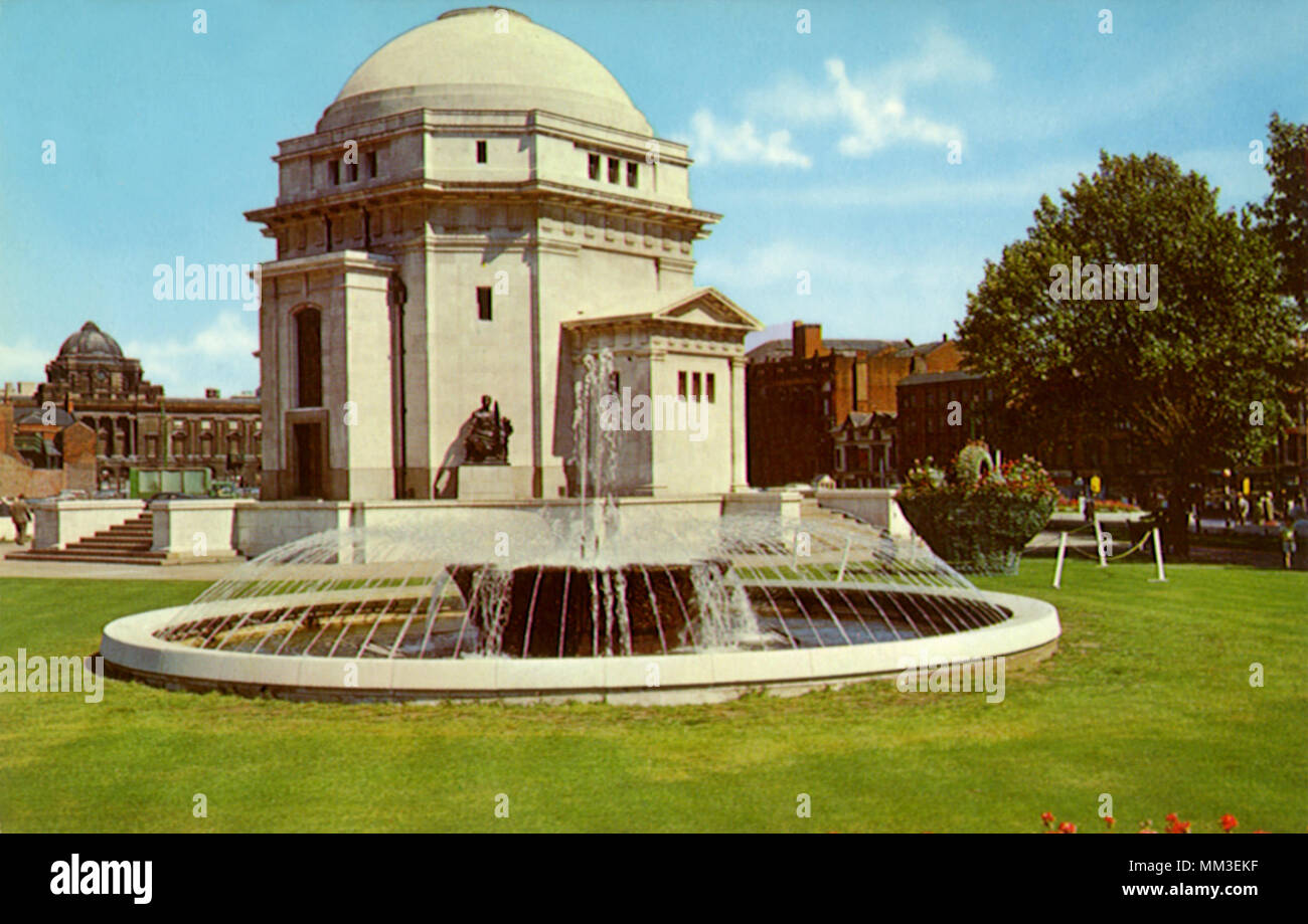 Hall de la mémoire. Birmingham. 1970 Banque D'Images
