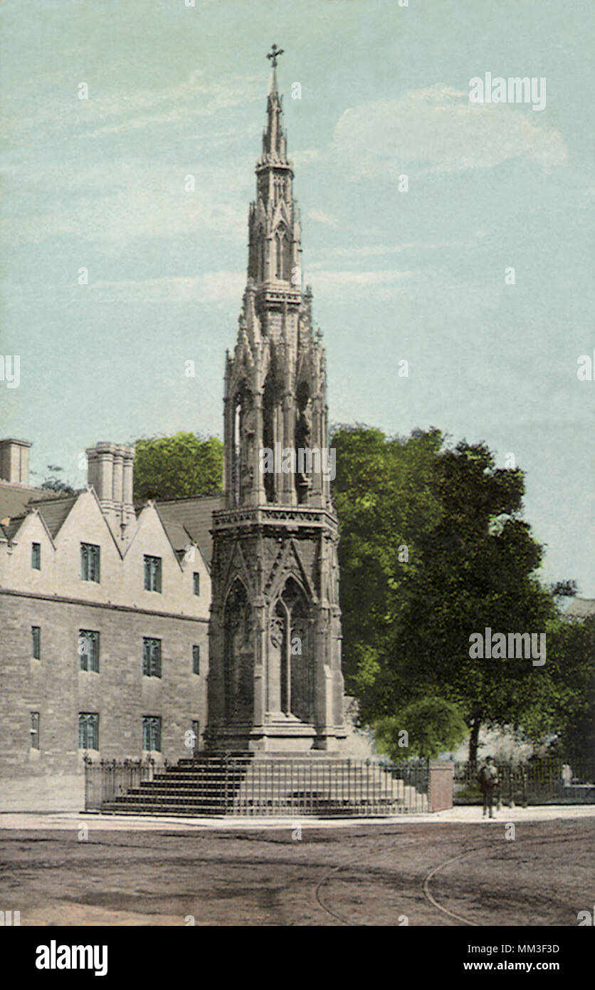 Martyr's Memorial. Oxford. 1910 Banque D'Images